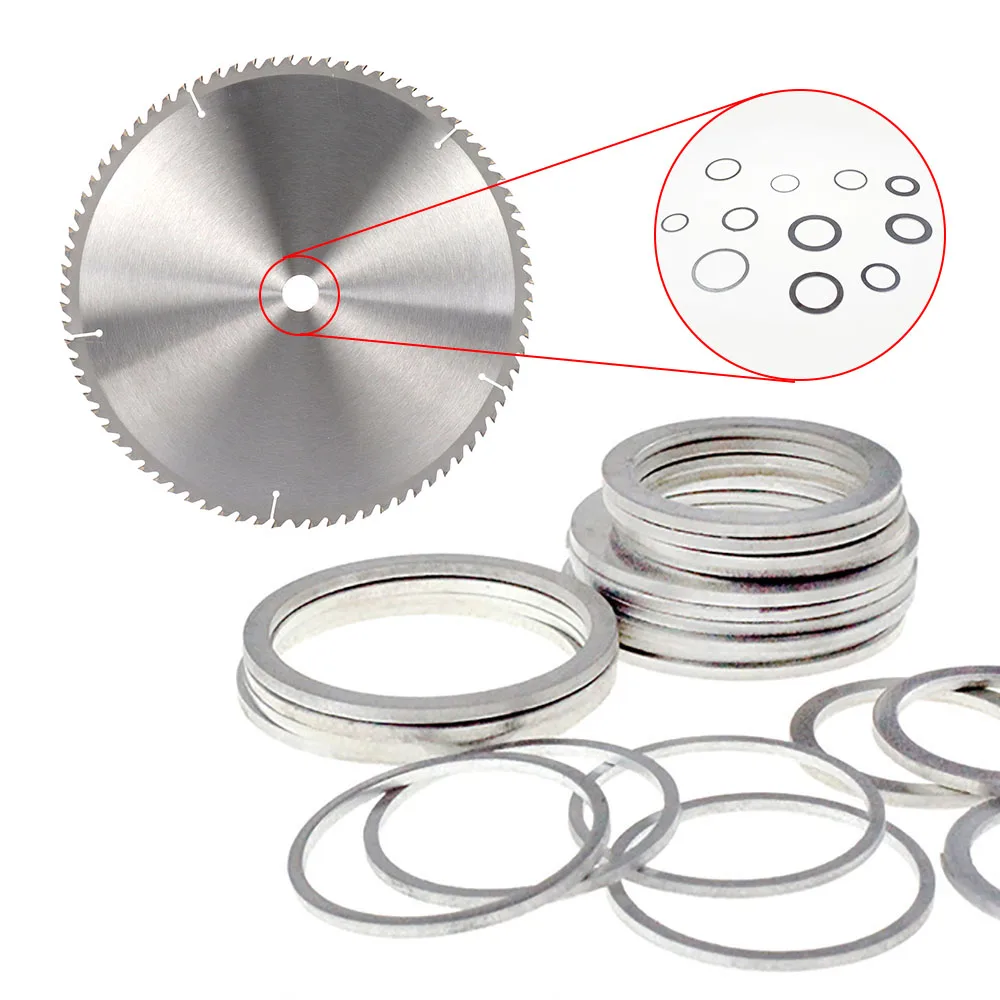 Saw Blade Inner Hole Adapter Cutting Ring Washer Ring Woodworking Cutting Disc Conversion Piece Part to Circular Saw Accessories