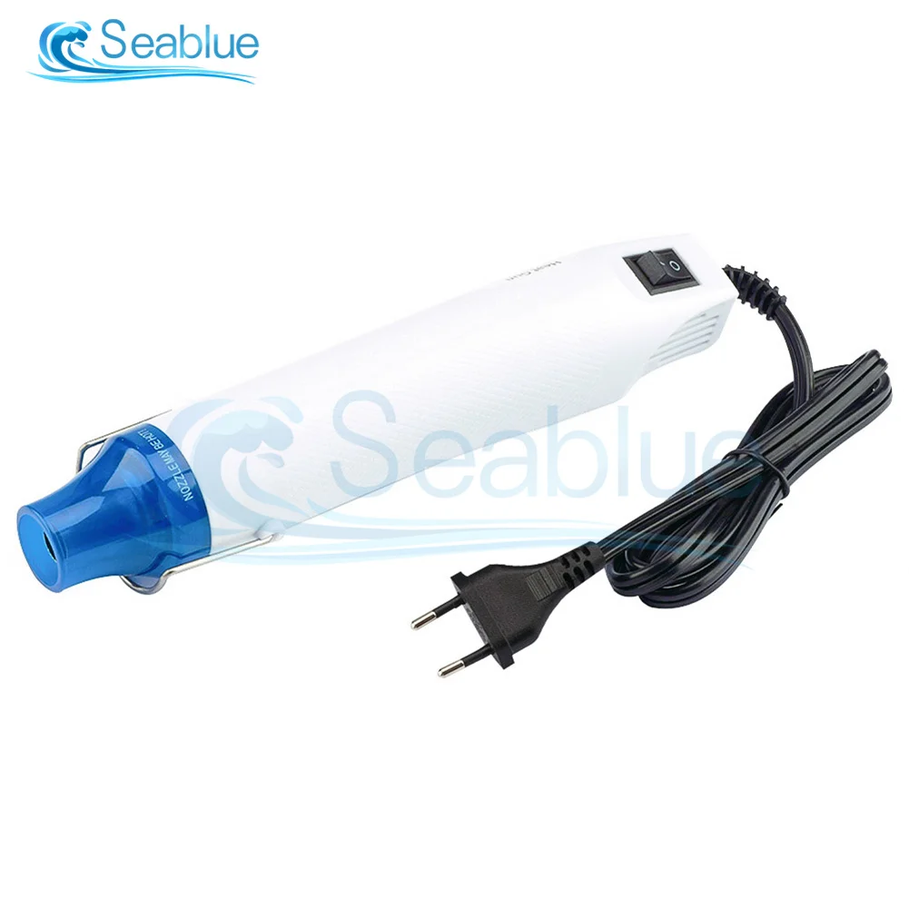 Soft Ceramic Heat Shrinkable Tube Heat Shrinkable Film Heat Gun 300W 220V Suitable for Heat Dissipation Powder and Shrink Sheet