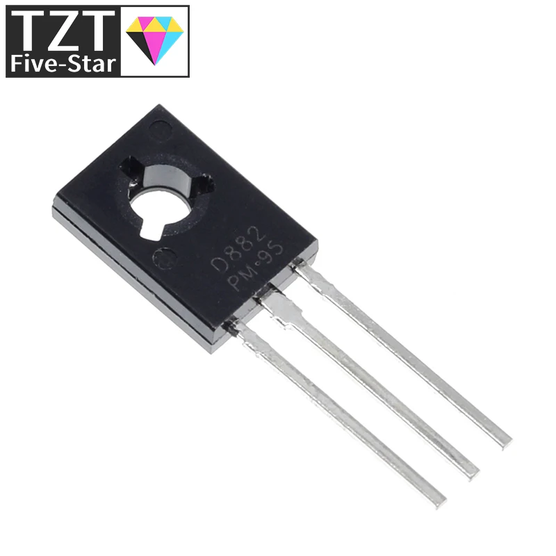 TZT 10/30PCS D882 2SD882 Spannungsregulierungsmodul 3A 40V – Detail 5