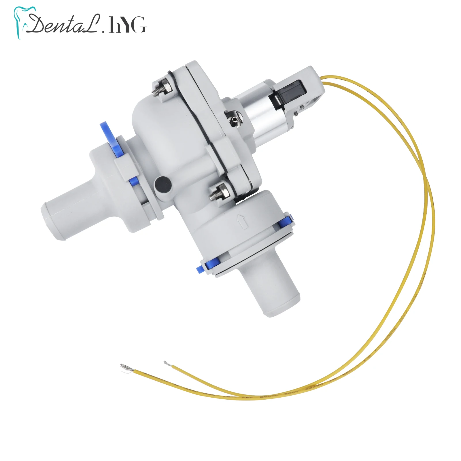 Dental elektryczny zawór wyboru ssania sterowanie elektryczne wybór pozycji zawór fotel dentystyczny akcesoria jednostka ssąca część zamienna