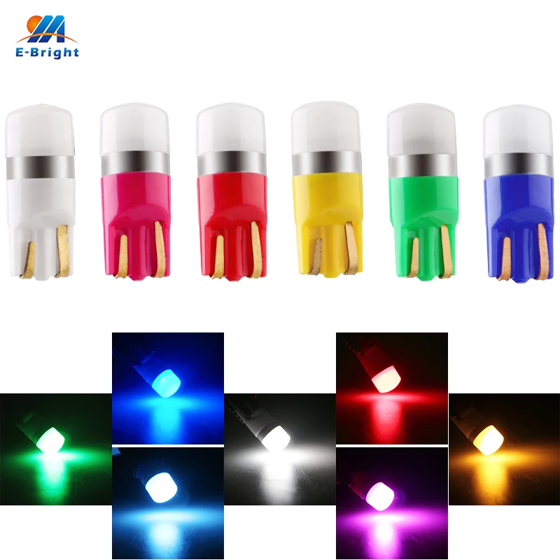 

1/10pcs Signal Lamp T10 W5W Led Bulbs 3030 1SMD W5W Led Canbus 194 168 Car Interior Lights Dome Reading Clearance Lamps 12V