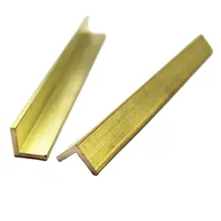 Brass L Angle Bar Stock Metal Square Flat Rod