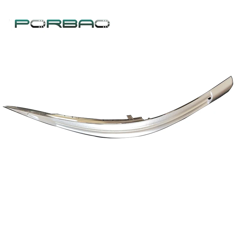 PORBAO Front headlight Large lighting strip electroplate for BMW E60 2007 2008 2009 Auto parts Auto Accessories car decorations