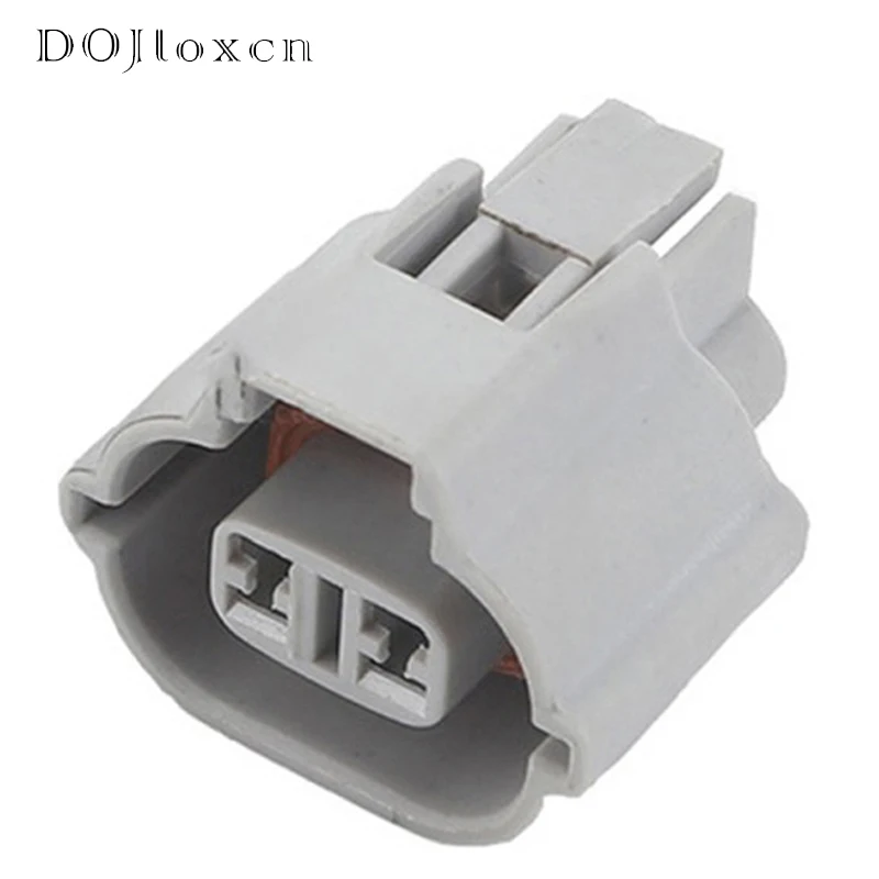 1/5/10/20/50 Sets 2 Pin Automotive Wire Harness Grey Connector Sealed Series Housing Sensor Female Plug 7223-1324 MG640864-5