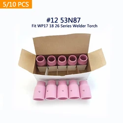 Extra Large Gas Lens TIG Shield Cup Alumina Nozzles Size #12 53N87 Fit WP17 18 26 Series Welder Torch