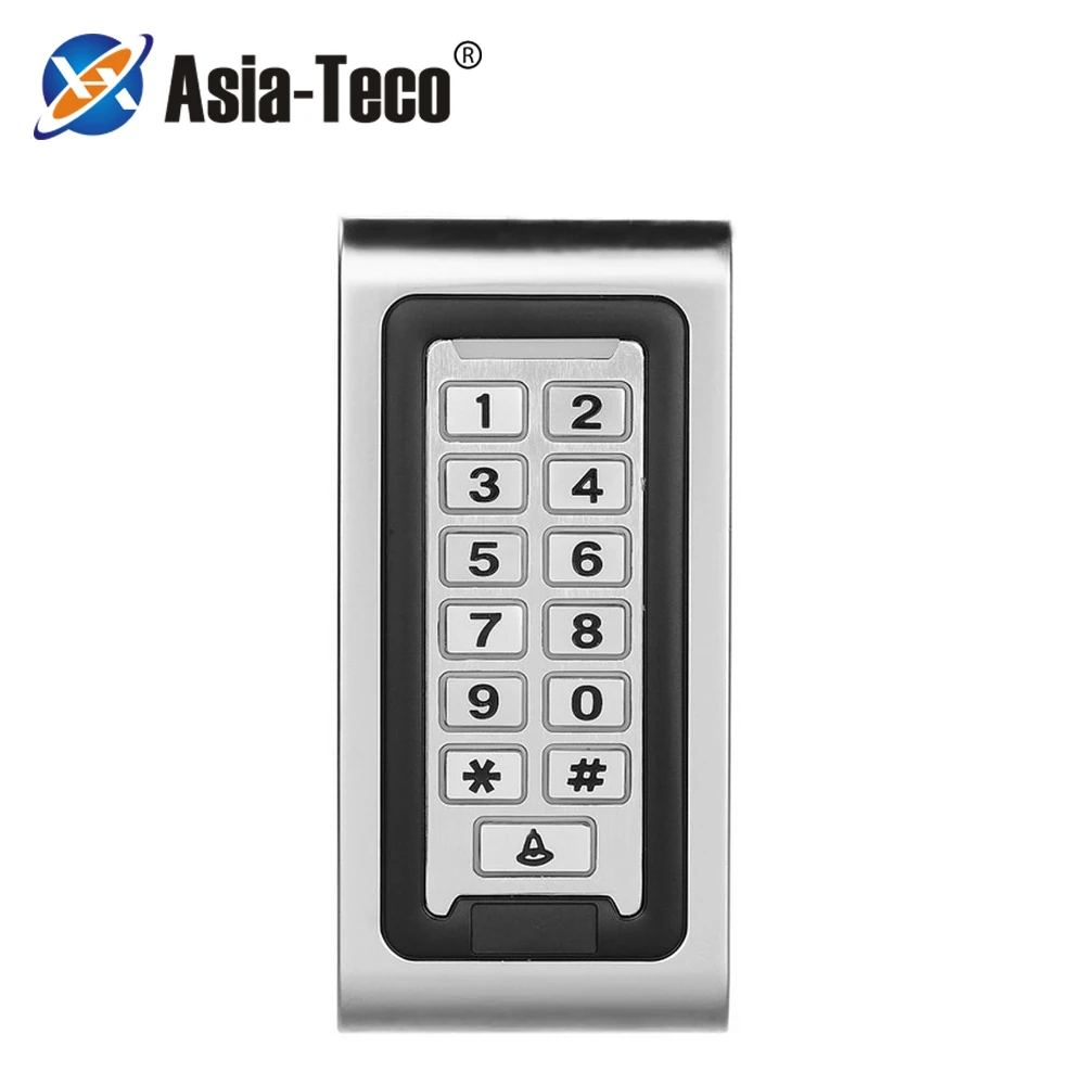 

125KHz Rfid Door Access Control System Waterproof Metal Keypad Proximity Card Standalone 2000 Users