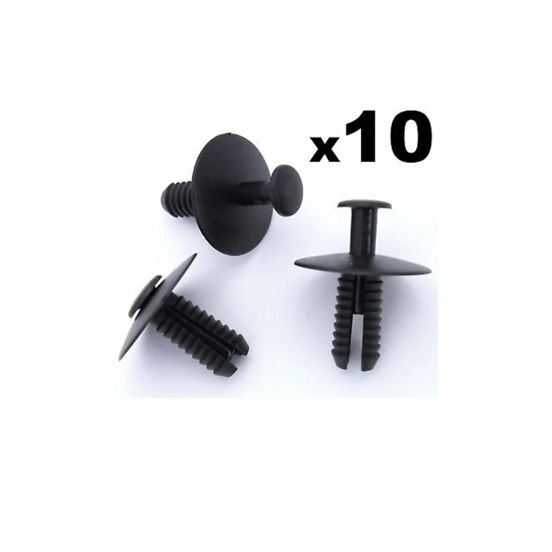 For Rivets Suspension Moldings Paragolpes and Paso Of Wheel 6mm For Opel x10 Uds