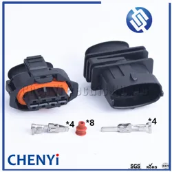 1 set 4 Pin 3.5mm Auto Sensor Connector Plug 1928403736 1928403453 For Buick GT Chevrolet Cruze Ford Falcon XR6 Turbo