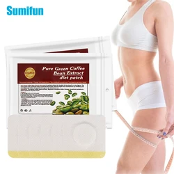 15pcs Slimming Patch Lose Weight Fat Burning Patches Waist Belly  Firming Natural Green Coffee Bean Extract Tighten Skin Beauty