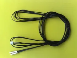10pcs/lot Nickel plated copper Pipe 5*25MM 3435 NTC Temperature Sensor 10k 1% B3435 3M 10K ntc