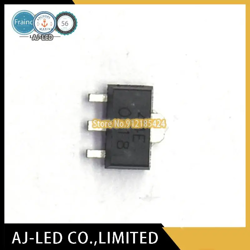 10pcs/lot A3144ELTTR Unipolar Hall element switch Hall sensor Mark: 44E SMD SOT-89 package