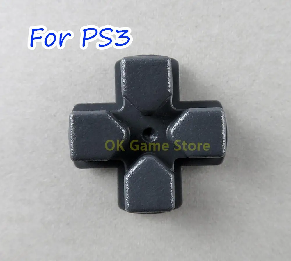 2 pces d-pad mover ação botão direção chave cruz plástico para sony playstation ps3 controlador parte de reparo