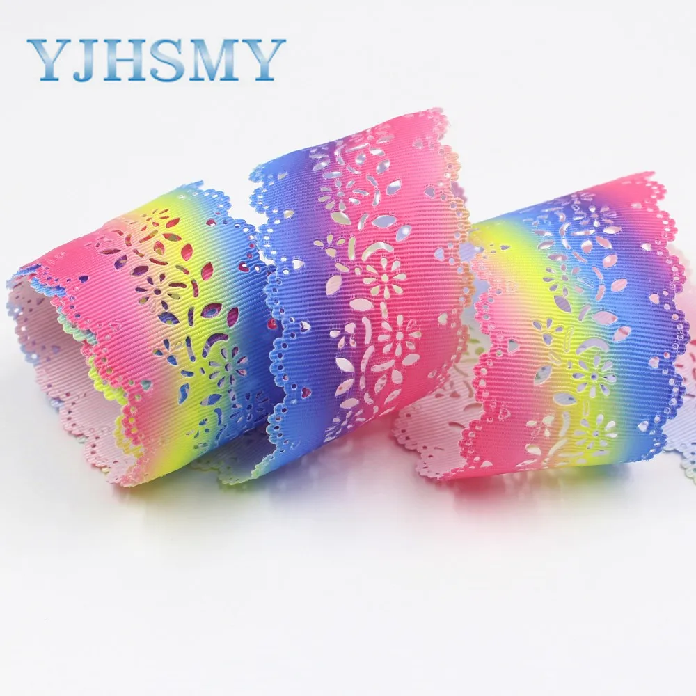 I-19805-1789, 43mm 5 yards Openwork pure color with grosgrain ribbon, bow DIY handmade jewelry decoration