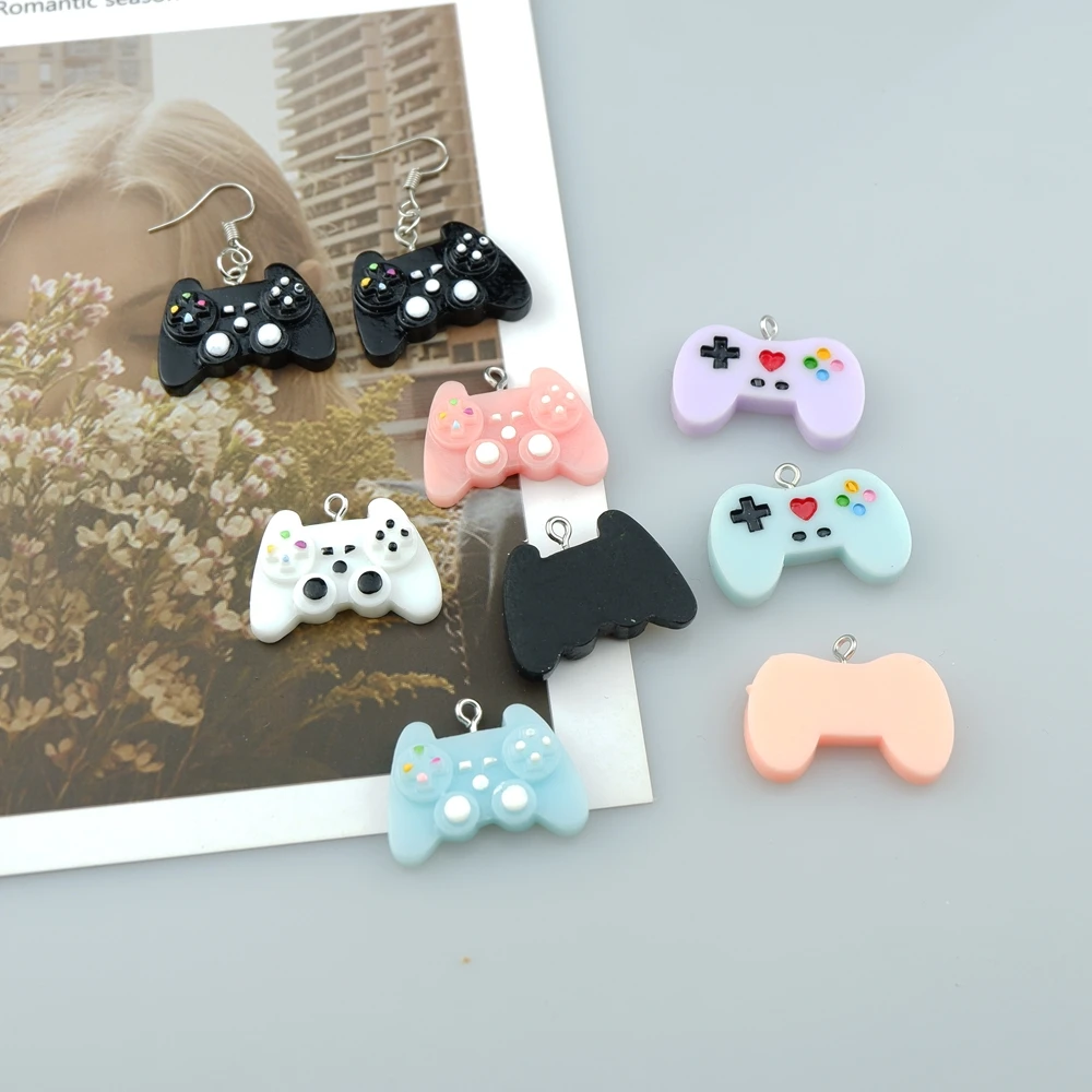 Cute Video Game Controller Charms Bracelets Necklace Earrings Making Accessories DIY  Jewelry  Pendants