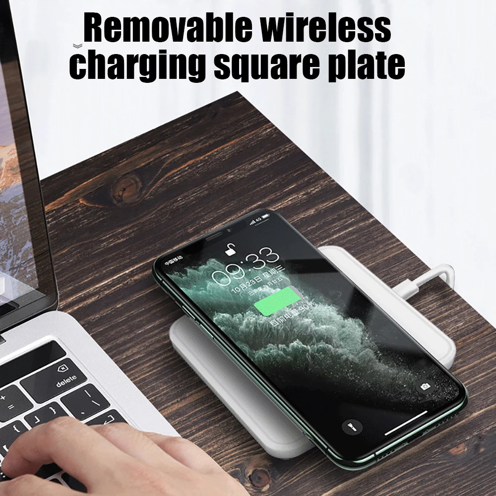 15W Qi Wireless Charger Stand For iPhone 12 11 Pro X XS Max XR 8 Samsung S20 S10 Note 20 Fast Charging Dock Station Phone Holder