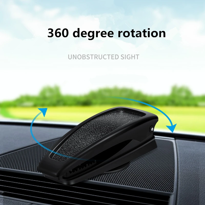 

Car Cellphone Holder 2021 New Stone Pattern Fashion Navigation Support Stand Hud Design Dashboard Clip No Magnetic Phone Holder