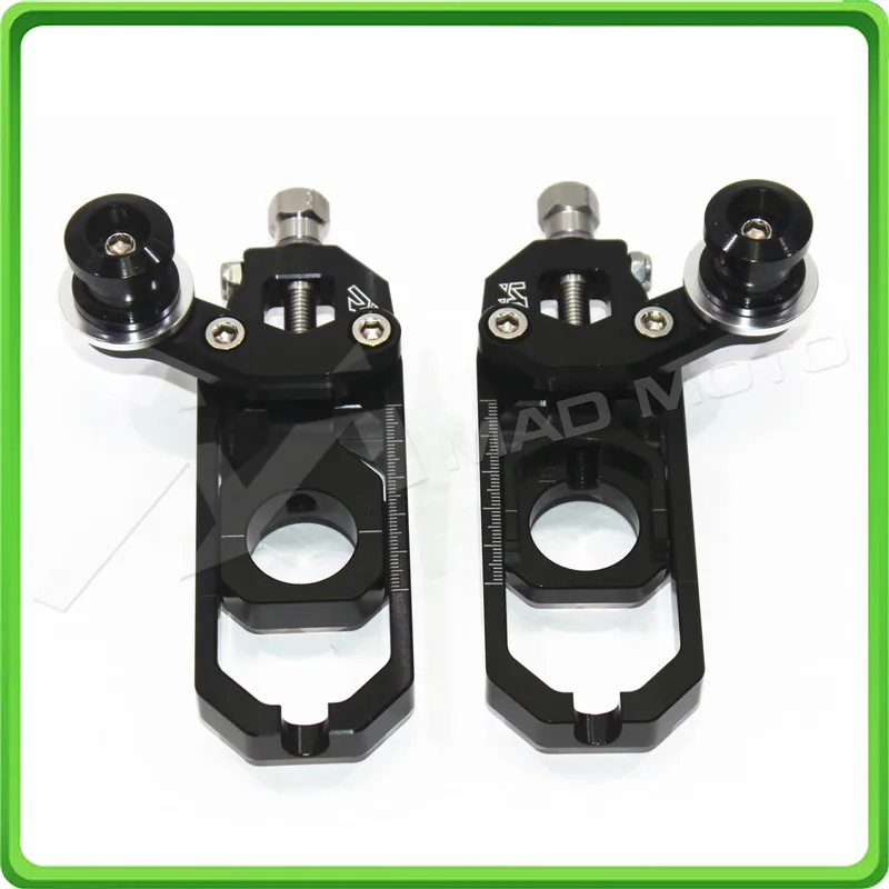 

Motorcycle Chain Tensioner Adjuster with spool fit for APRILIA RSV4 2009 2010 2011 2012 2013 2014