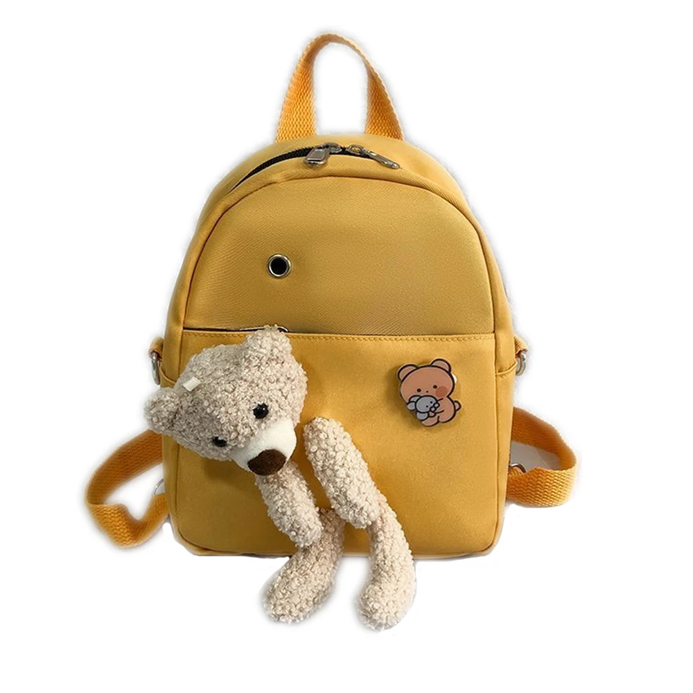 Kids Child Toddler Bags Kindergarten Children Plush Backpack Cartoon Lovely Cute Baby Newborn Boys Girls School Students Bag