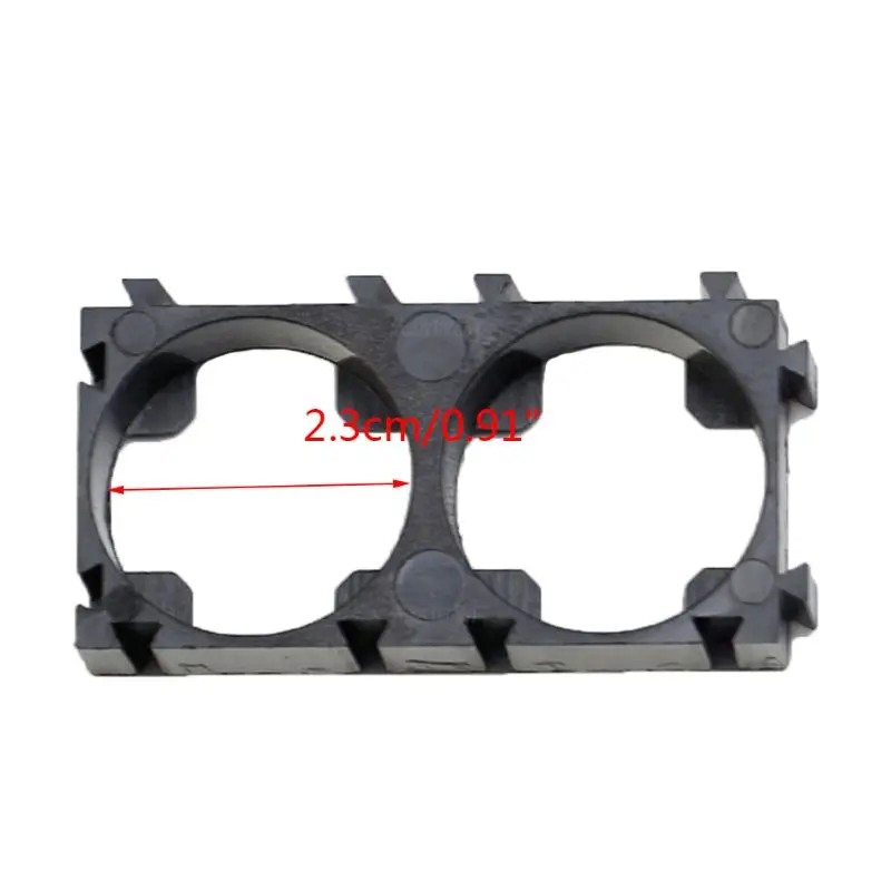 20Pcs 1x2/1x3 Battery Holder Bracket Safety Anti Vibration Plastic Cell Brackets for DIY 21700 Batteries Pack