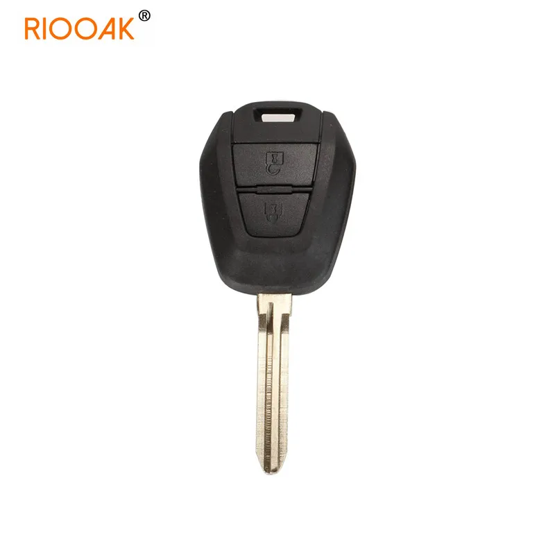 5pcs/lot Remote Car Key Shell Case for Isuzu D-Max Replacement Blank 2 Buttons Car Key Case with logo TOY43 Blade Key Fob Cover