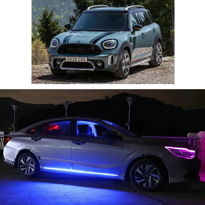 

Remote Car Door Decorative Mood Lighting For mini cooper R50 R53 R56 Clubman F55 F56 F54 Convertible Countryman