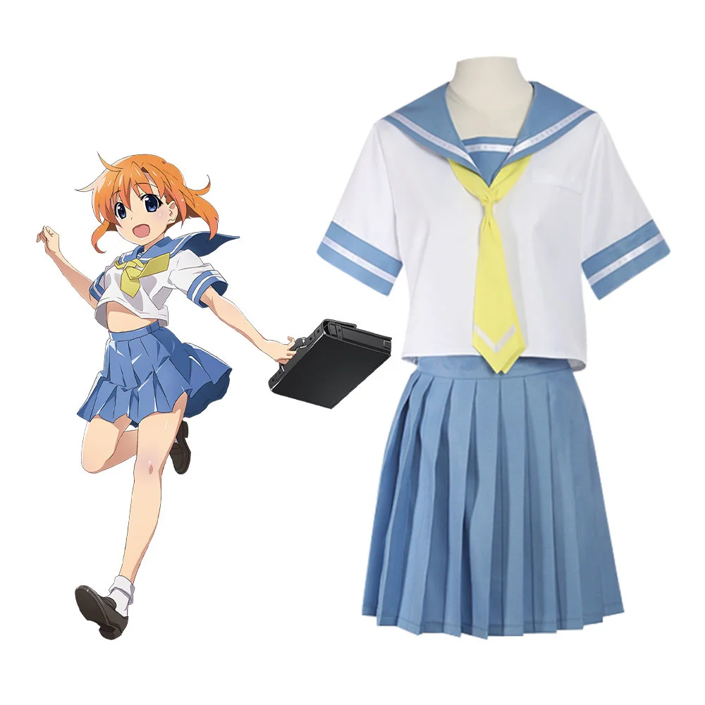 Anime Cosplay Higurashi When They Cry Hou Ryugu Rena Sonozaki Mion Maebara Costumes Halloween Carnival Dress Skirt JK Uniform