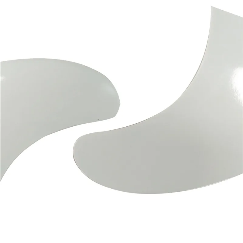 Surfboard Fins Cheaper Plastic Fins Tri Fin Double Tabs M Size Fins Black/White Free Shipping