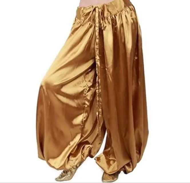 Belly Dance Tribal Harem Pants Bellydance Indian Pants Egyptian Lantern Pants For Christmas Loose Trousers Soild Color