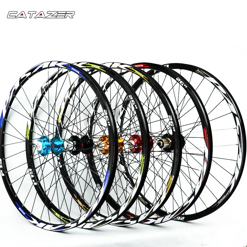 26/27.5/29inch Mountain Bicycle Wheels Front 2 Rear 4 Bearing Japan Hub Smooth Wheel Rim Disc Brake MTB Aluminum Alloy Wheel