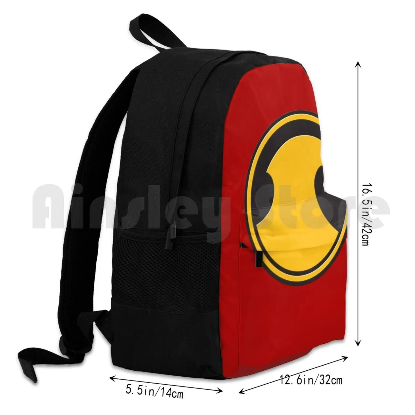 حقيبة ظهر تيم أوف ذا 52 للمشي لمسافات طويلة في الهواء الطلق وركوب الخيل والتسلق حقيبة رياضية حمراء روبن تيم دريك المباحث رمز الشعار الجديد 52 #3