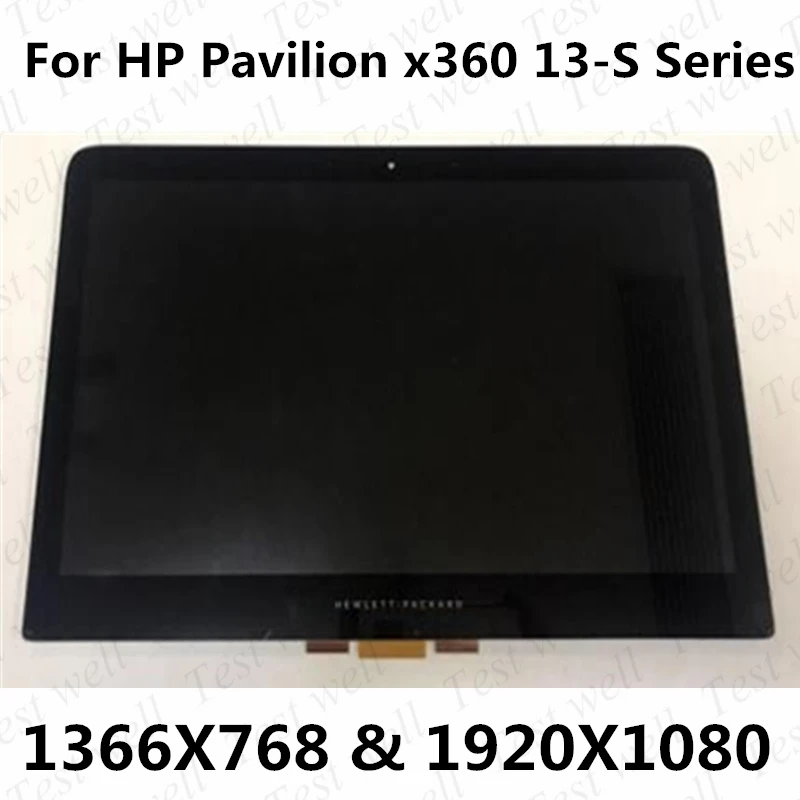 

13.3" LCD with Touch Screen Digitizer Assembly For HP Pavilion x360 13-S 13-s020nr 13-s067nr 13-s100nx 13-s060sa 13-s100nj