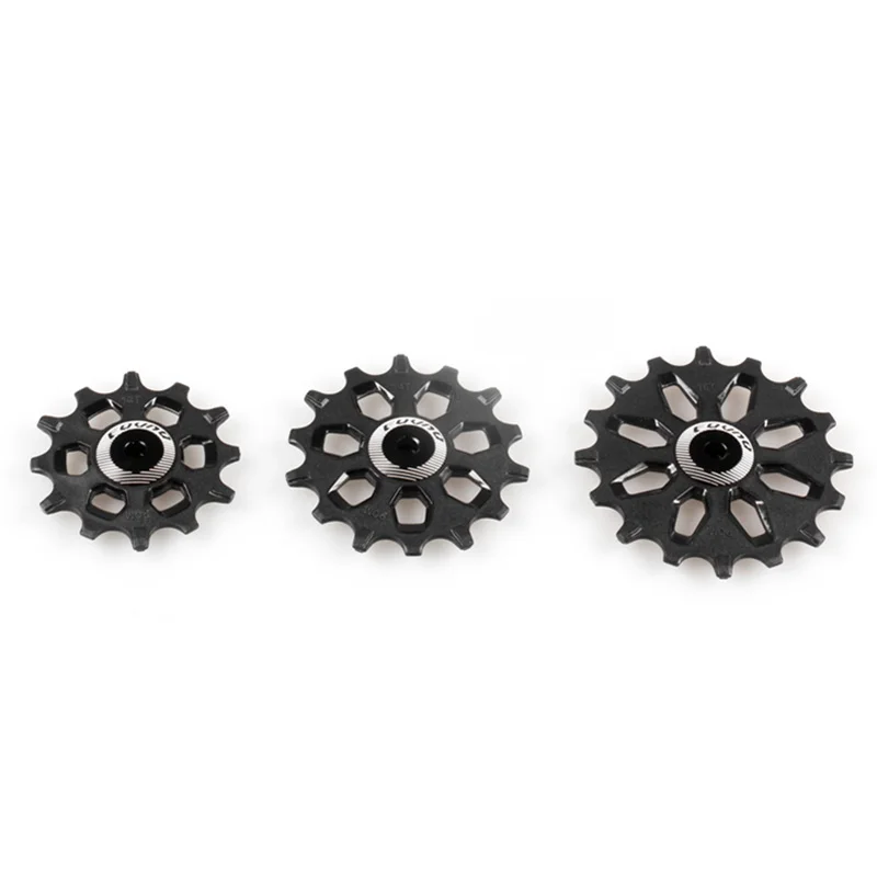 FOVNO 12T 14T 16T 1pcs Rear Derailleur Pulley Set Wide Narrow Tooth Guide Wheel Support 7-12s For Shimano Sram MTB Road Bike