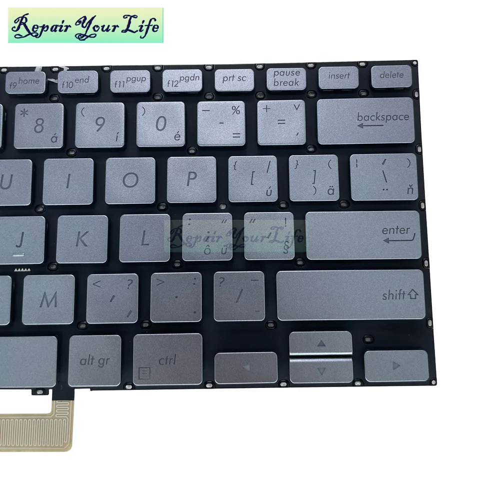 French AZERTY Czech Slovakia keyboard for ASUS Zenbook Flip UX462