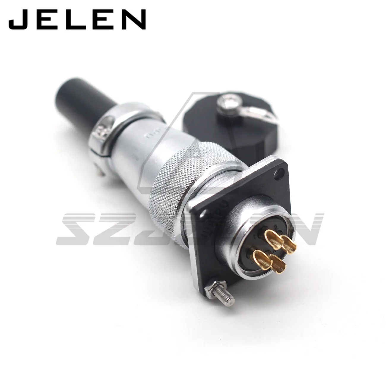 WEIPU WS20 serie 2 3 4  5 7  9 10 12 pin plug socket connector Metal waterproof connector, LED wire signal male and female ip67