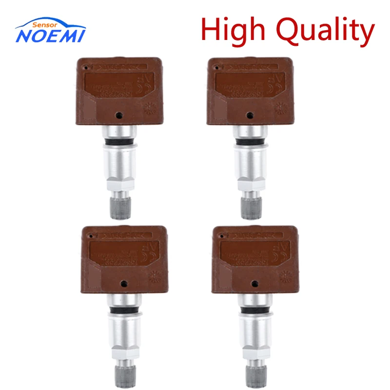 

YAOPEI 4Pcs Car 433MHz 13327259 For Opel Mokka Astra Corsa Zafira Insignia Adam TPMS Tire Pressure Monitor System