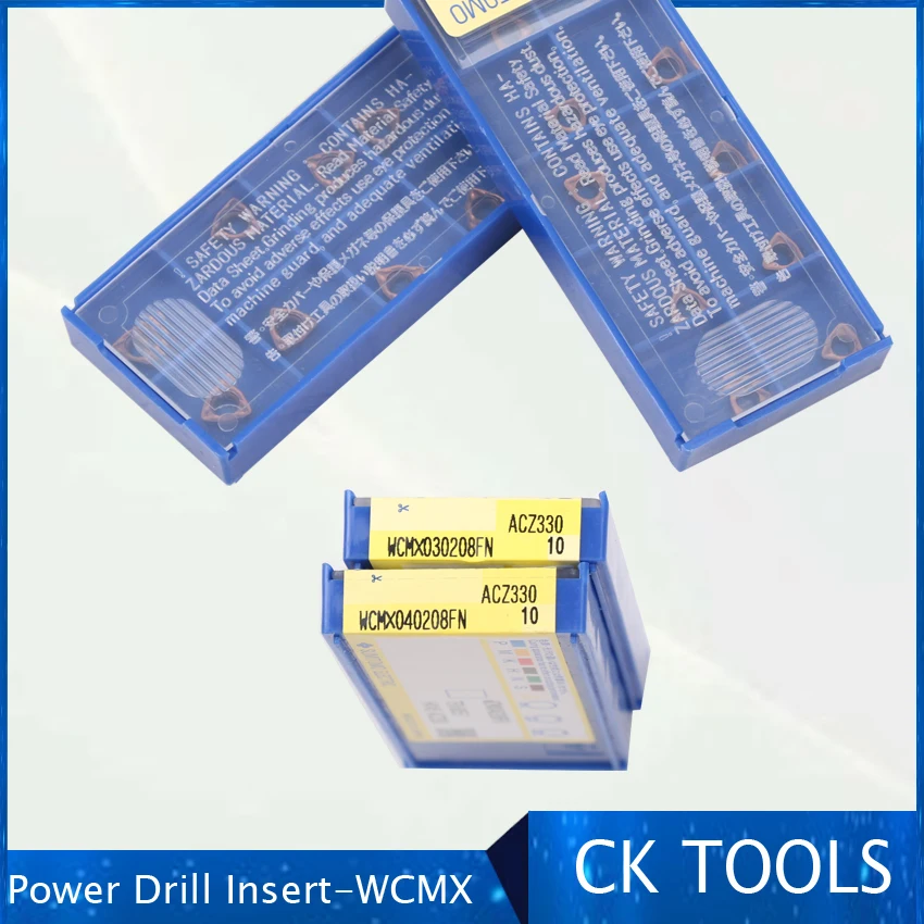 

low price 10PCS WCMX030208 WCMX040208 WCMX050208 WCMX060308 WCMX060308 AZC330 Cutter Turning tools u drill carbide insert