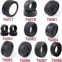 1:10 Scale RC model Car On Road 26mm High Grip Rubber Tires Fit HSP HPI HIMOTO REDCAT Racing for 94123/94122 65MM/70MM/75MM