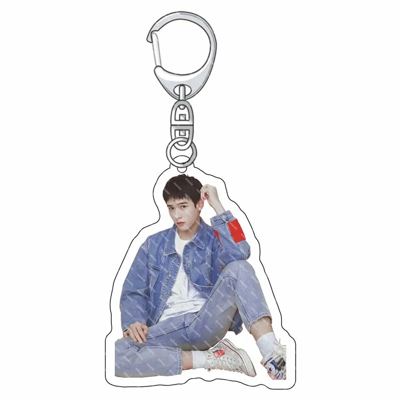 Shan He Ling Word of Honor Acrylic Pendant Keychain Double-sided Gong Jun Figure Key Chain Pendant Toys Fans Gift