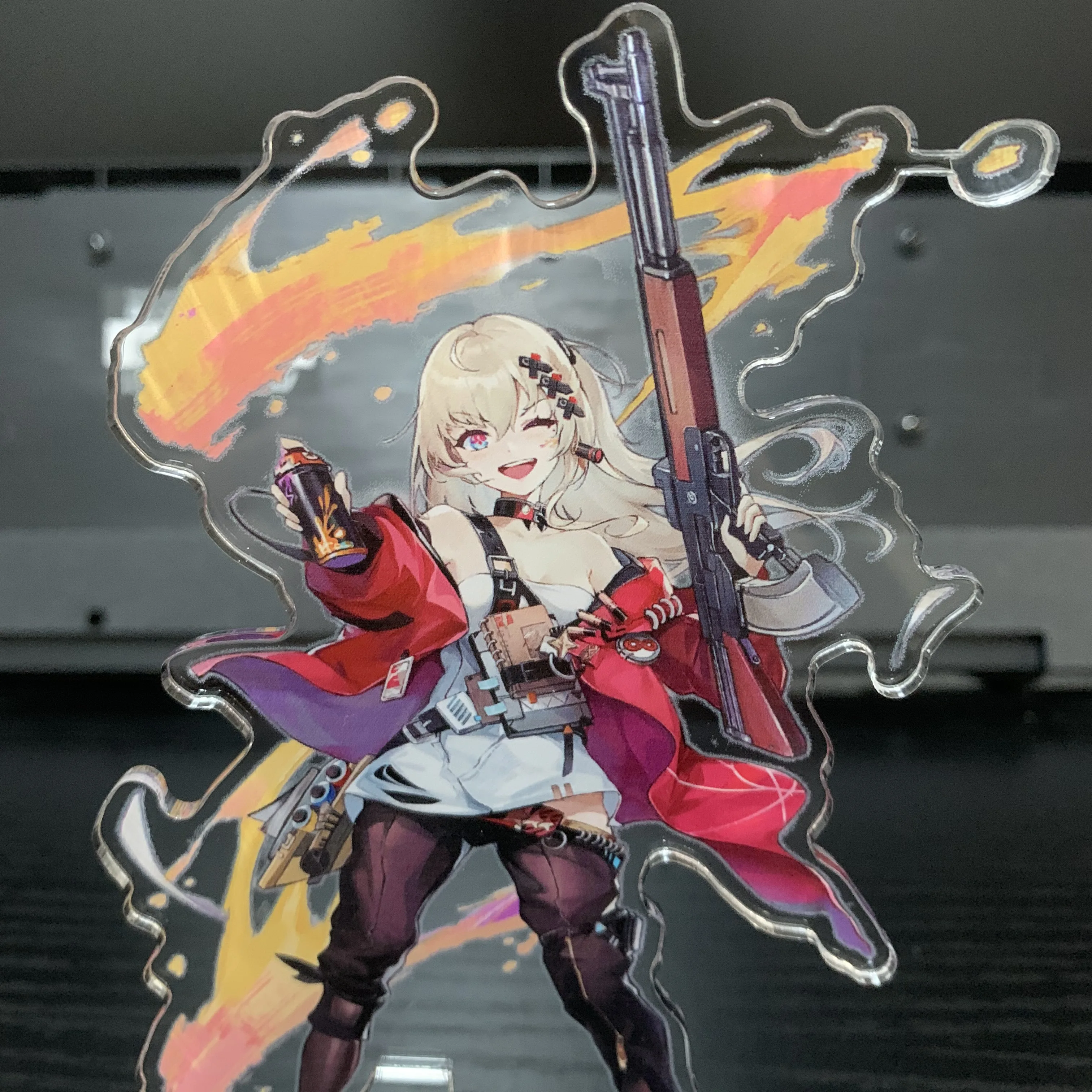 New Game Girls Frontline Figure Acrylic Stand Model Plate Desk Decor Standing Sign Plate Holder Cake Topper Props Fans Gifts