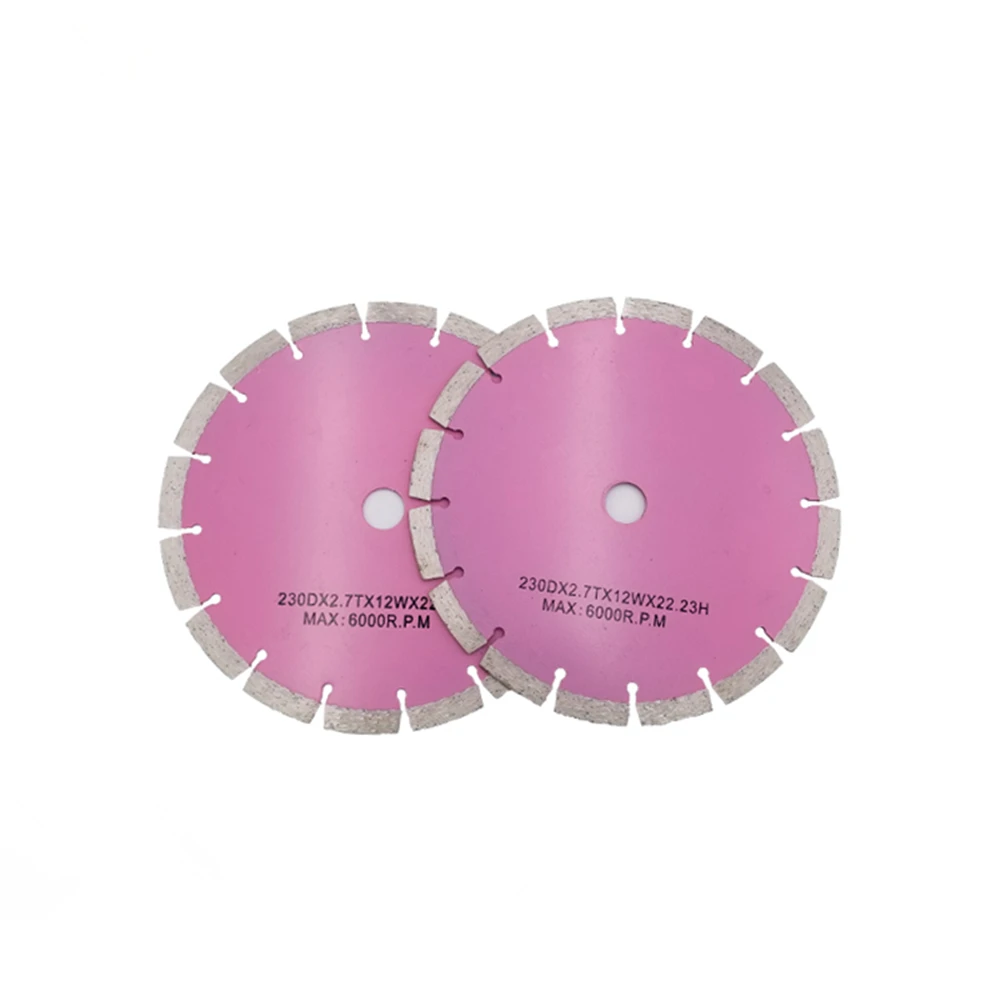 DB34 Manufacturer Diamond Tools Supplier D230mm Sintered Diamond Circular Cutting Disc 9 Inch Fast Stone Cutting Blades 10PCS