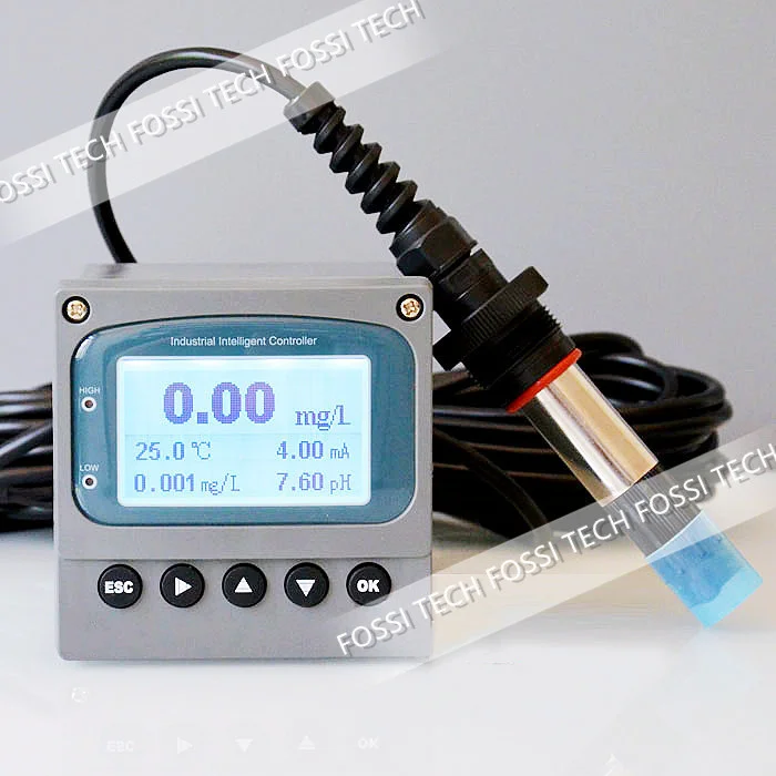 YL-1800 Online Residual Chlorine Tester PH Monitoring Meter Dissolved Oxygen Meter 4~20mA Residiual Chlorine Sensor Controller