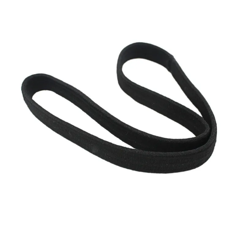 5 PCS Women Men yoga hair bands Sports Headband Anti-slip Elastic Rubber Sweatband Football Yoga biking