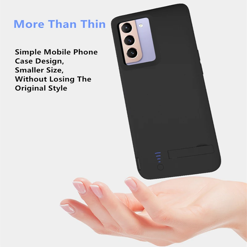 10000 Mah For Samsung Galaxy S21 FE S21 + Plus S21 Ultra Battery Case Battery Charger Case Power Bank Battery Case