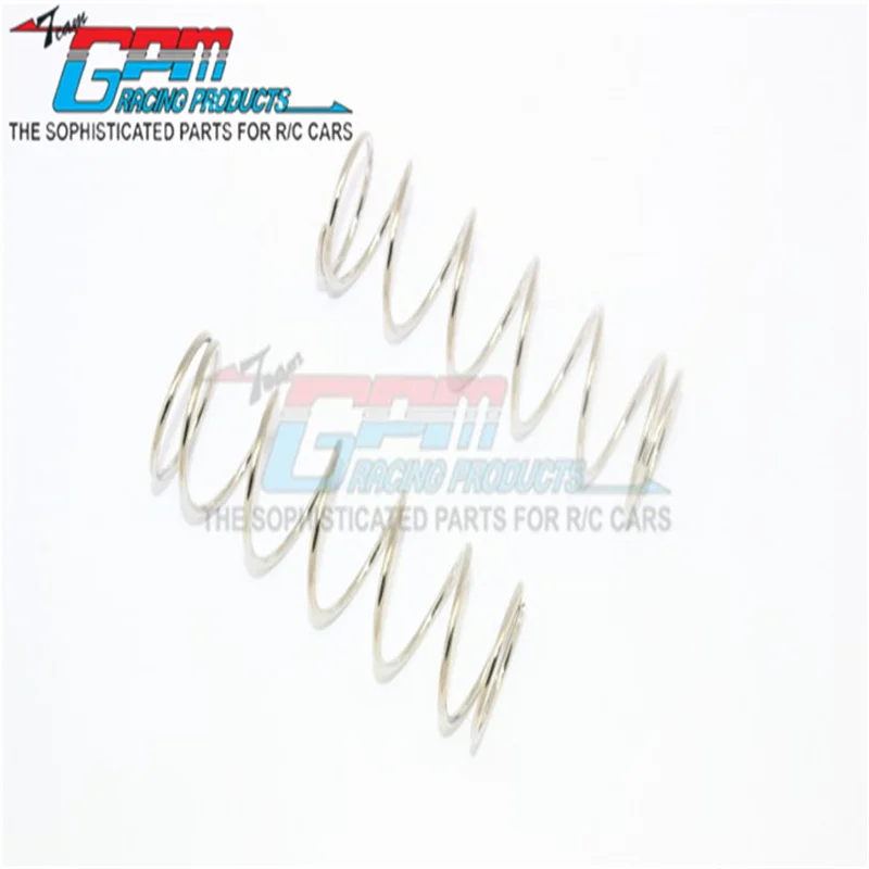 GPM SPARE SPRINGS (SILVER) FOR FRONT/REAR FOR TRAXXAS 1/10 MAXX 89076-4 RC Upgrade