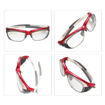 Genuine lead glasses intervention radiology type x-ray & gamma ray protection 0.5MMPB,0.75MMPB with front and side protection