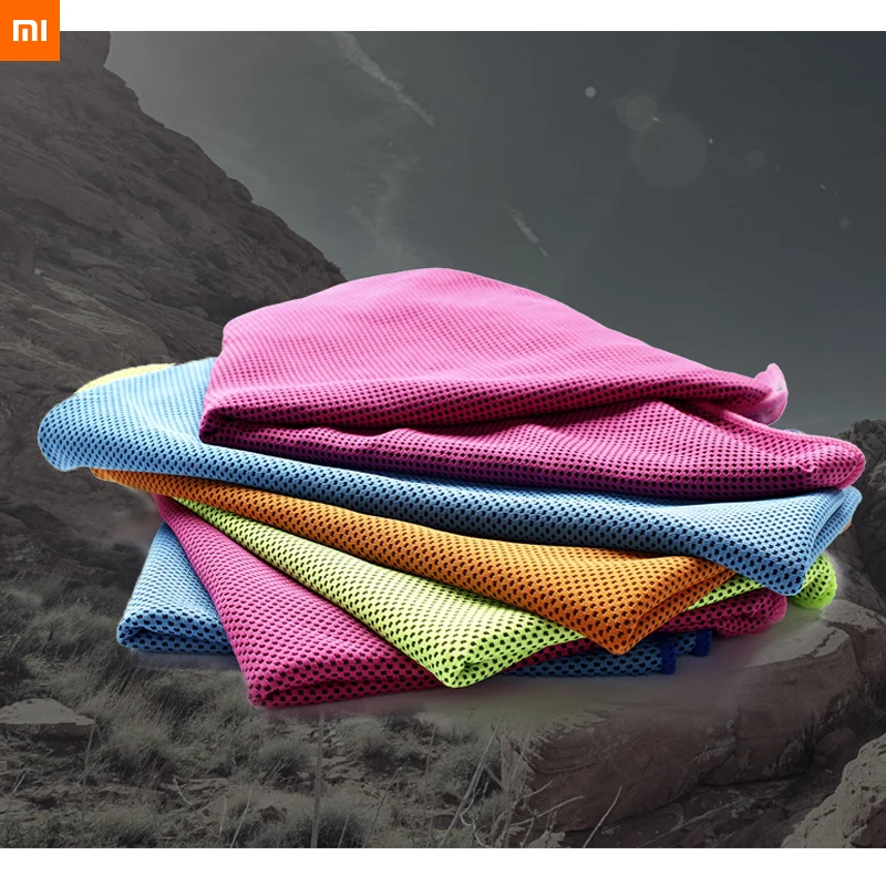 xiaomi mijia Sport cool quick-drying towel skin-friendly Sweat-absorbent Lightweight breathable 8 colors in stock