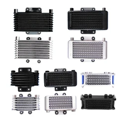 Universal Motorcycle Oil Cooler M12 Oil Delivery Interface Efficient Motorcycle Cooling Radiator Fit 80CC-250CC Engine Motocross