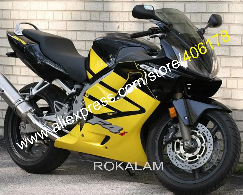 

Fairing For Honda CBR600 2004 2005 2006 2007 CBR 600 Yellow Black 04 05 06 07 F4i Fairings (Injection Molding)