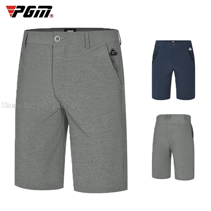 Summer Men's Elastic Golf Shorts Male Flat-Front Male Shorts Breathable Quick-Dry Golf Trousers Sportswear All Size 30-38