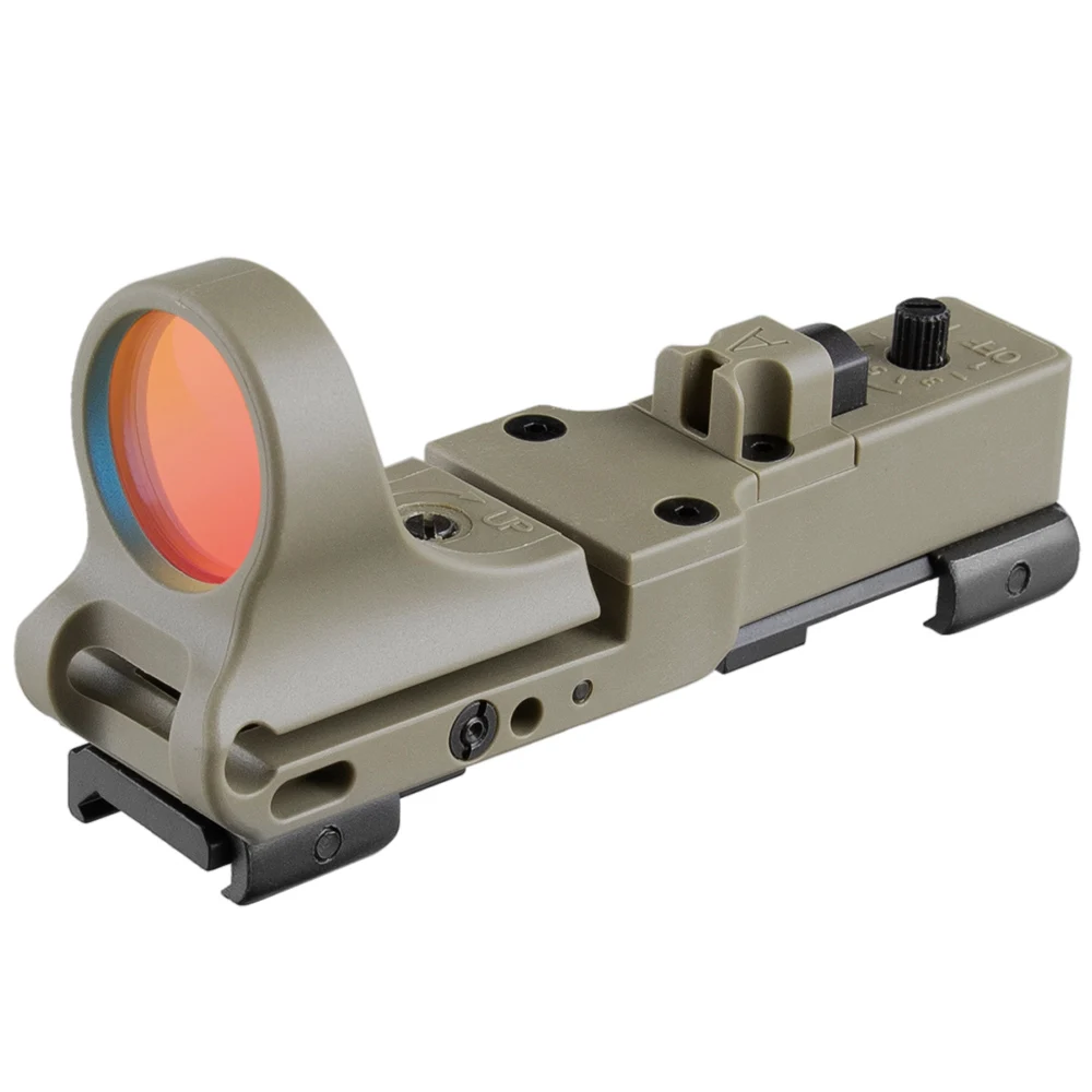 Tactical Red Dot Scope Element SeeMore Railway Reflection Red Dot Scope 6 Color Optical Hunting Scope